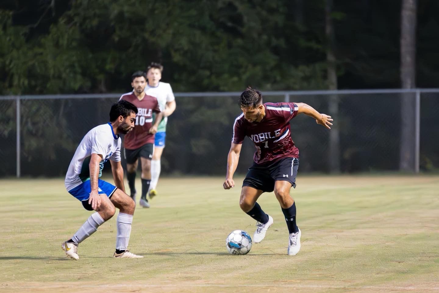 Lucas Ros on the soccer field
